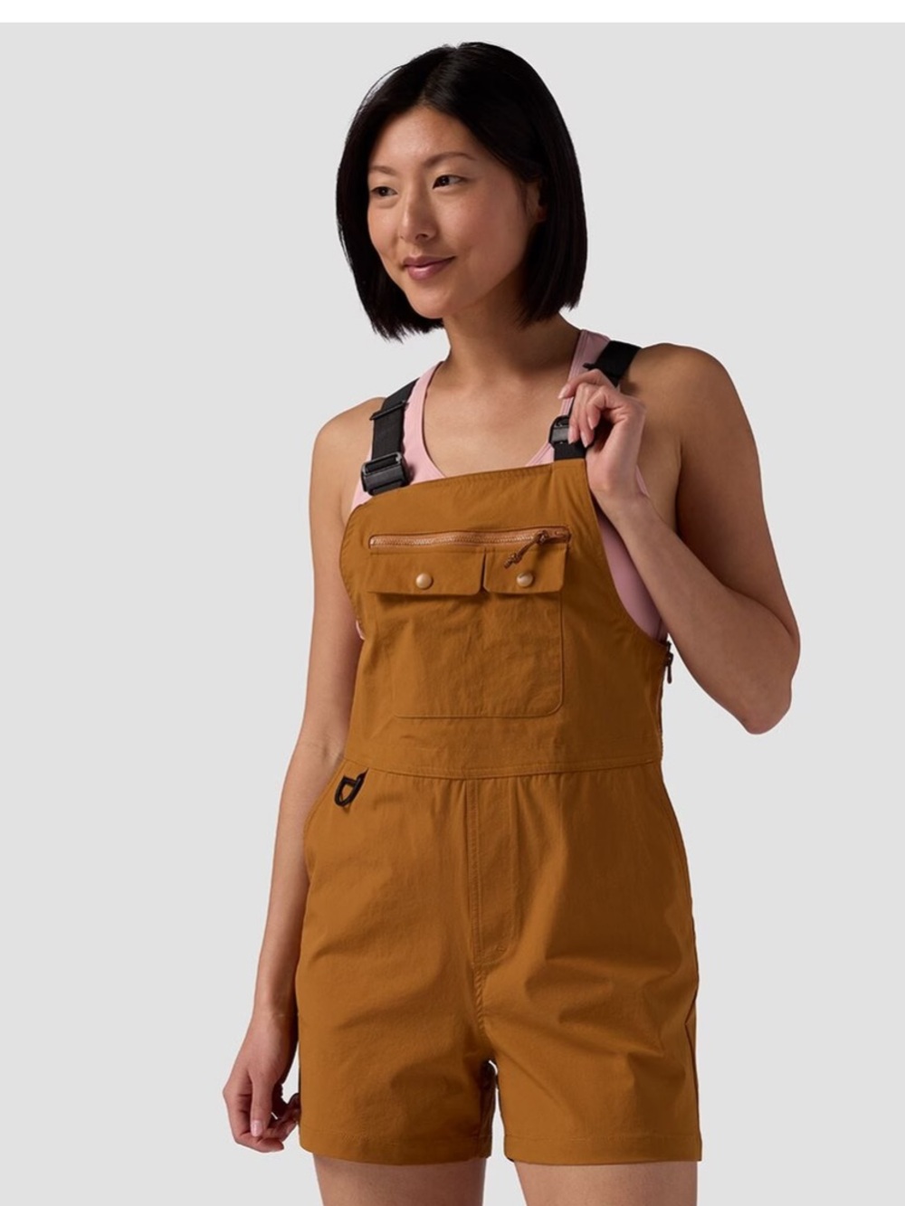 Stoic Utility Short Overalls Jumpsuit XS